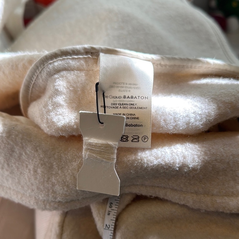 Aritzia The Group Babaton Cream Teddy Jacket - Picture 11 of 13